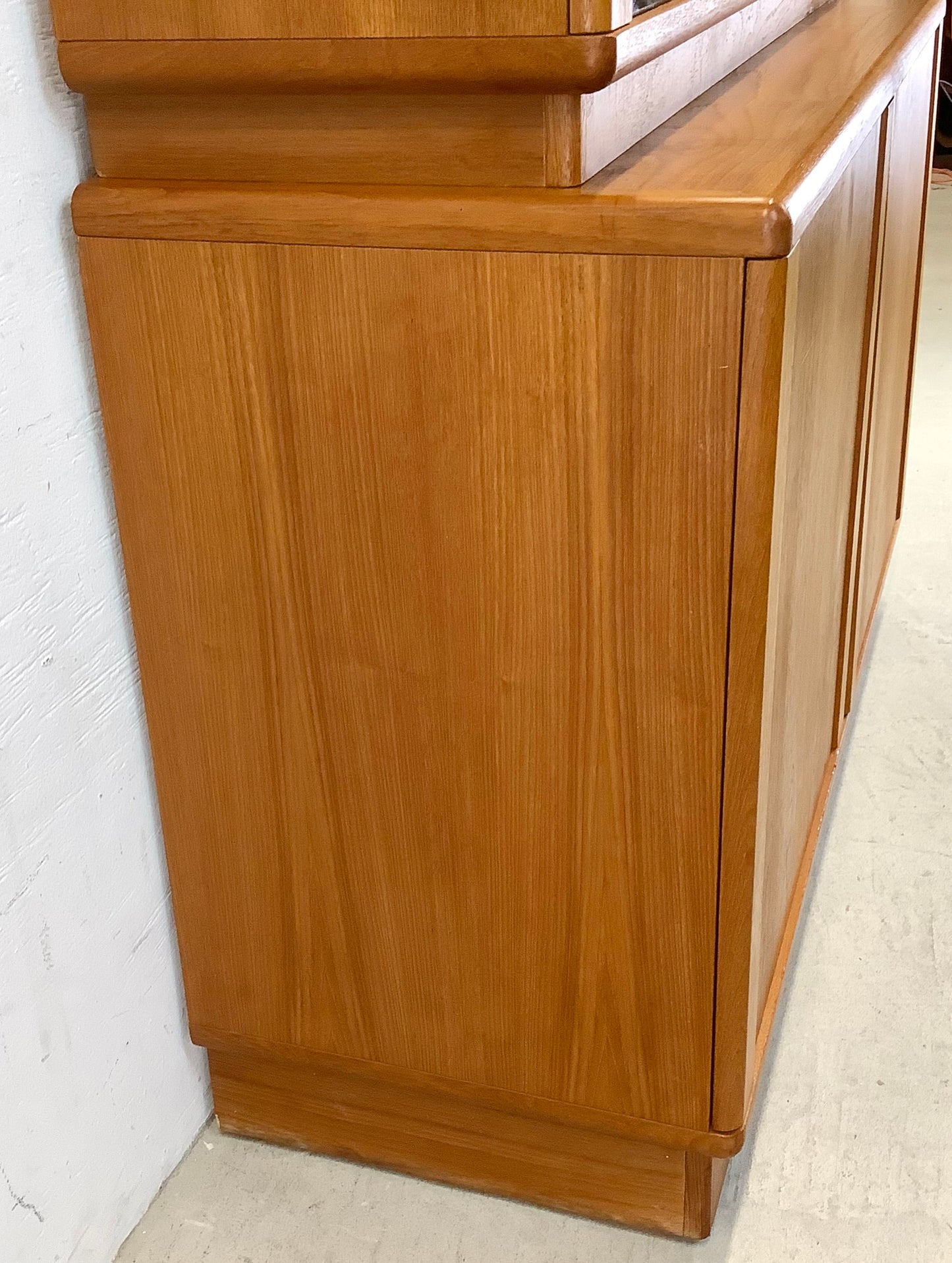 Vintage Modern Teak Display Hutch From Nordic Furniture