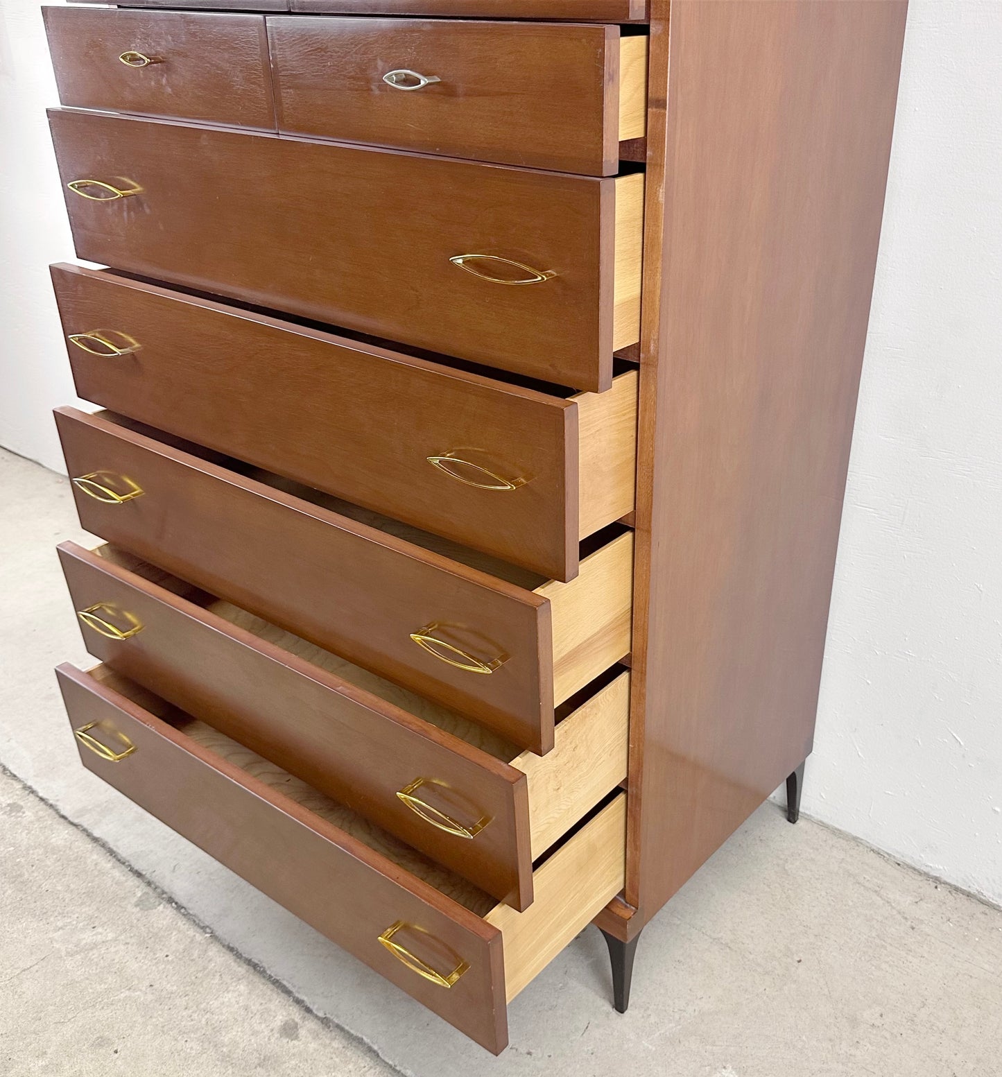 Mid-Century "Contessa" Armoire Dresser by Carl Otto for Heywood-Wakefield