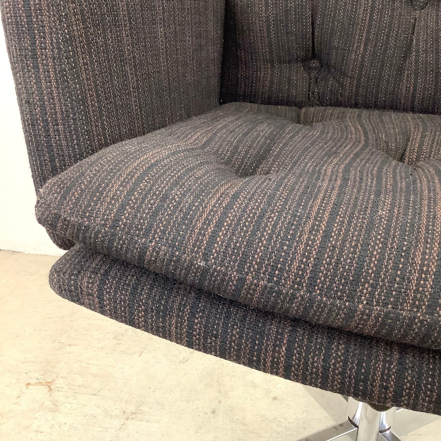 Mid-Century Modern Rolling Desk Chair