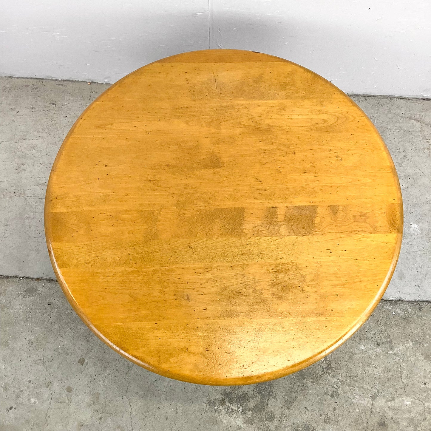 Vintage Revolving Top Coffee Table by Heywood-Wakefield
