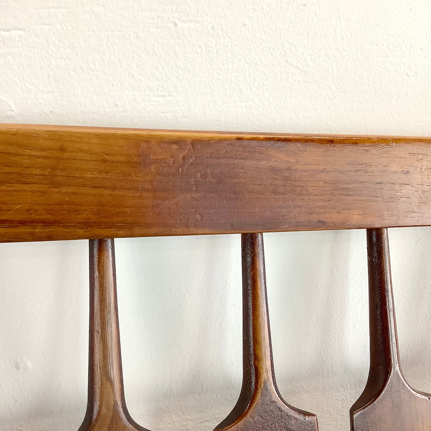 Mid-Century Walnut Headboard attr. Kipp Stewart- full size