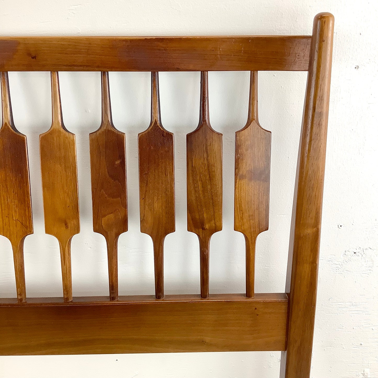 Mid-Century Walnut Headboard attr. Kipp Stewart- full size