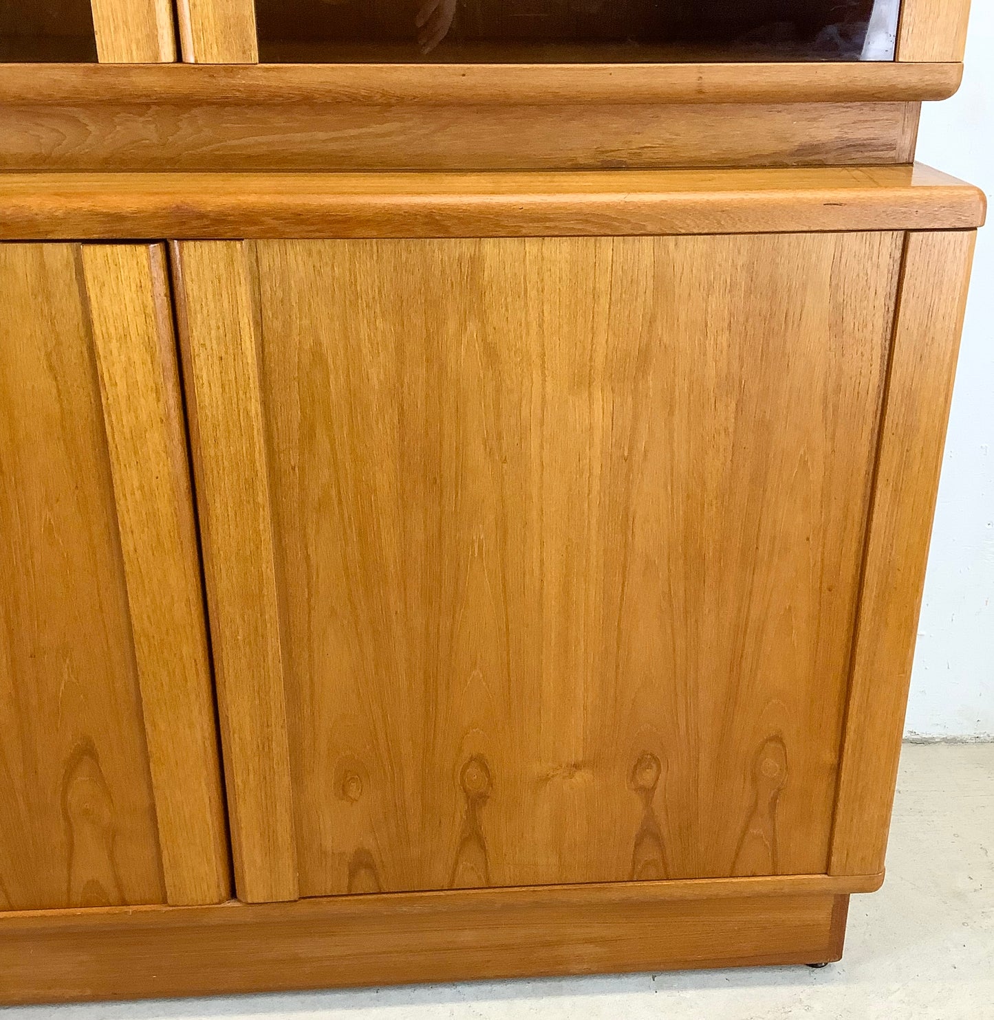 Vintage Modern Teak Display Hutch From Nordic Furniture
