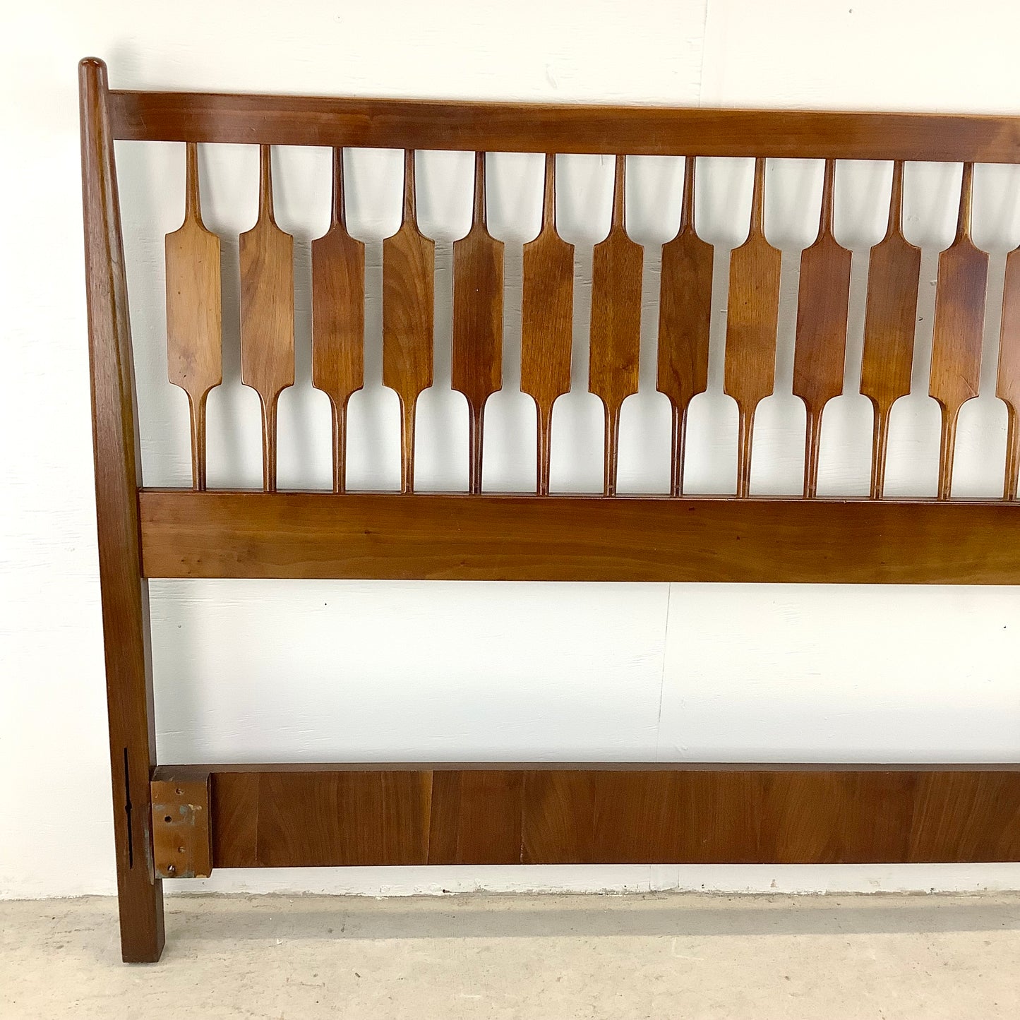 Mid-Century Walnut Headboard attr. Kipp Stewart- full size