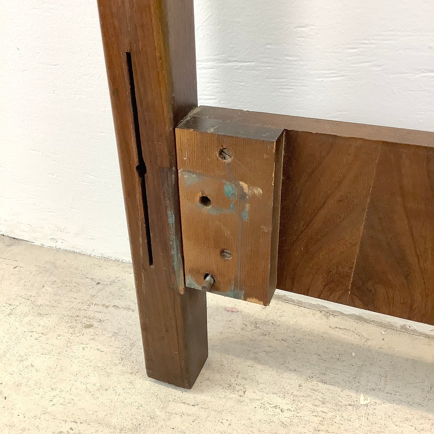 Mid-Century Walnut Headboard attr. Kipp Stewart- full size