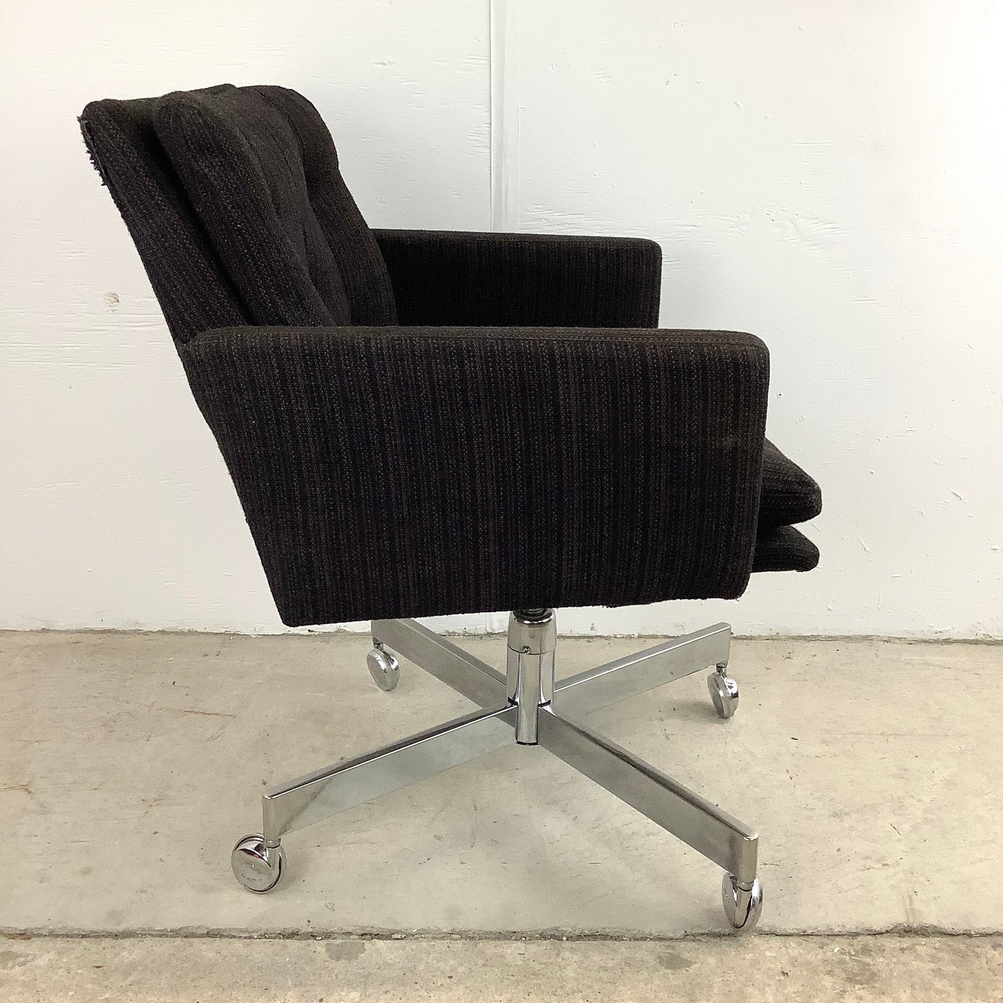 Mid-Century Modern Rolling Desk Chair