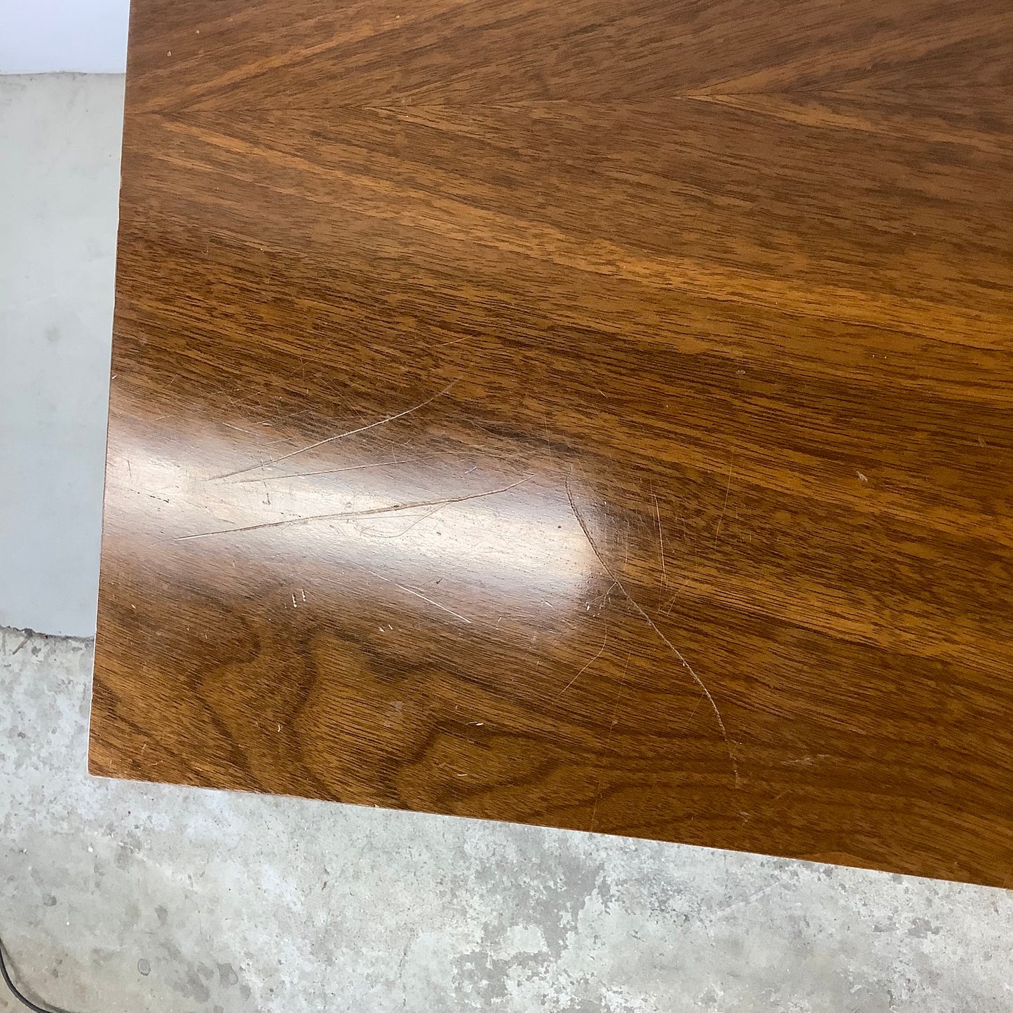 Mid-Century Curved Front Walnut Sideboard by Young Manufacturing