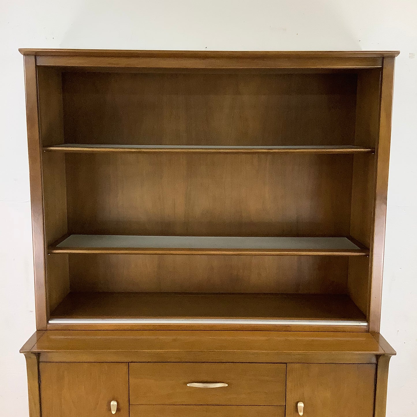 Vintage Sideboard With Display Topper- John Van Koert for Drexel Profile Line