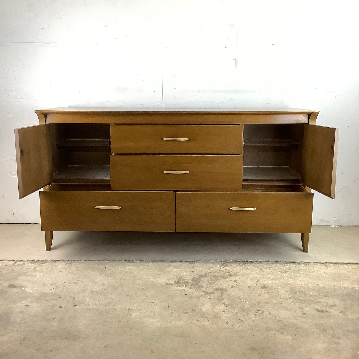 Mid-Century "Profile" Credenza by John Van Koert for Drexel