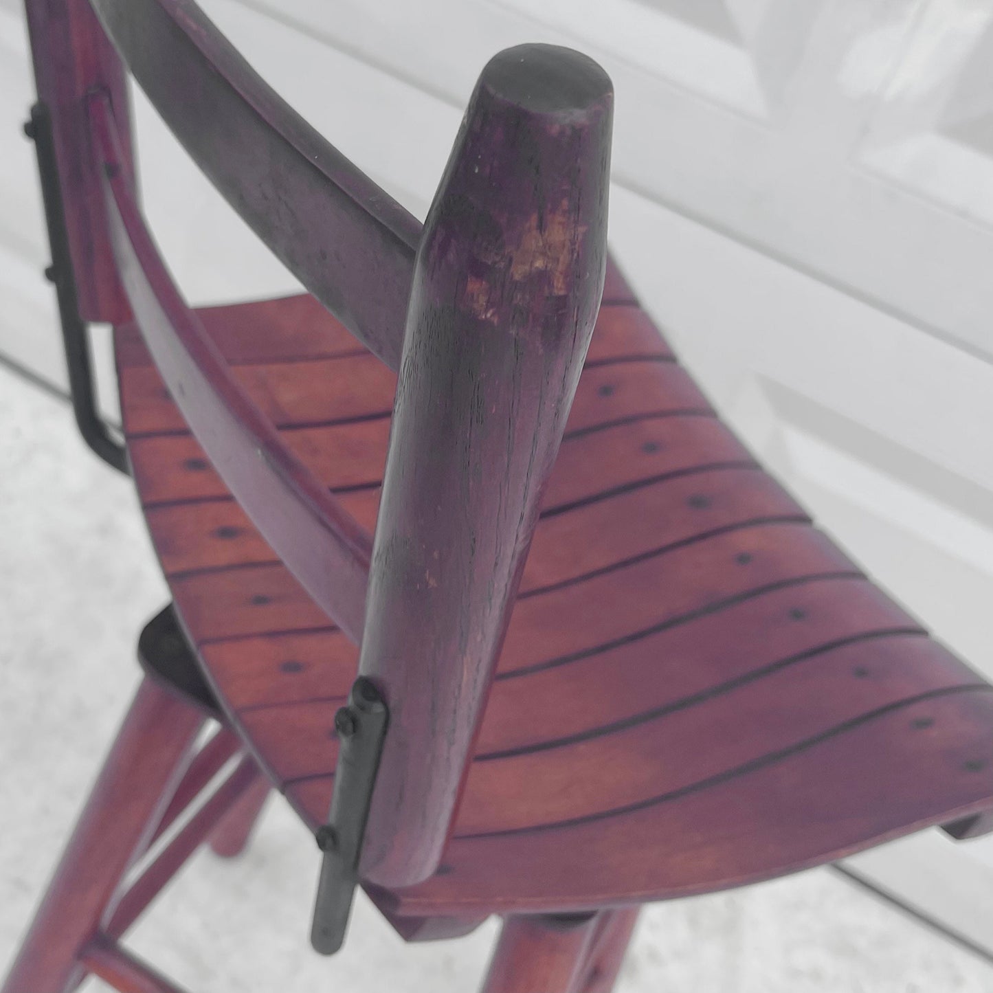 Mid-Century Swivel Counter Stool