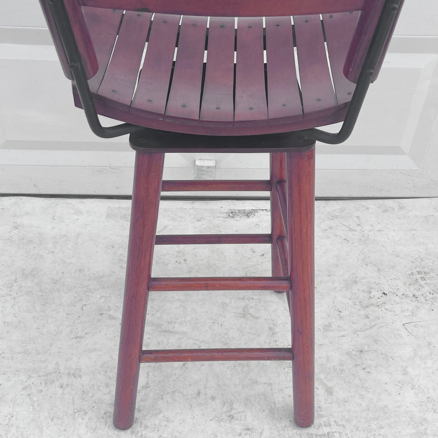 Mid-Century Swivel Counter Stool
