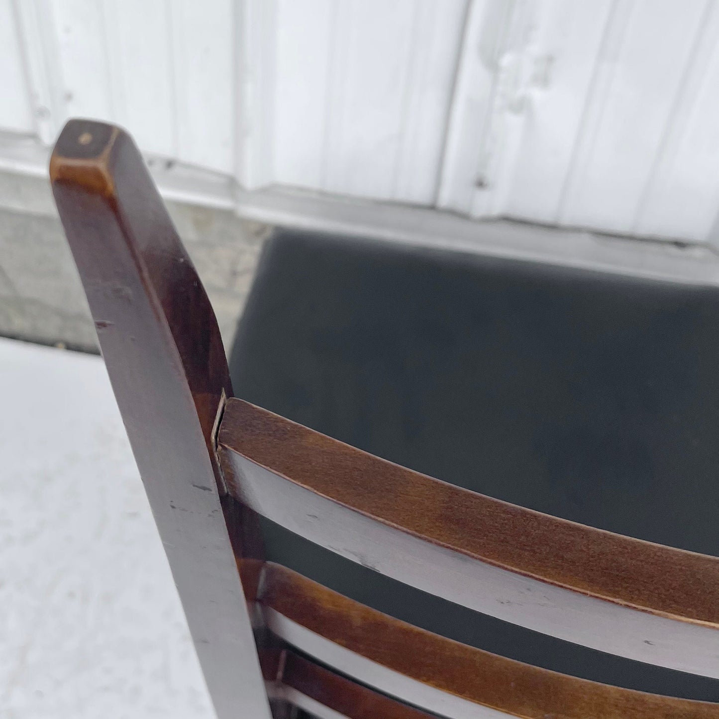 Mid-Century Walnut Desk Chair