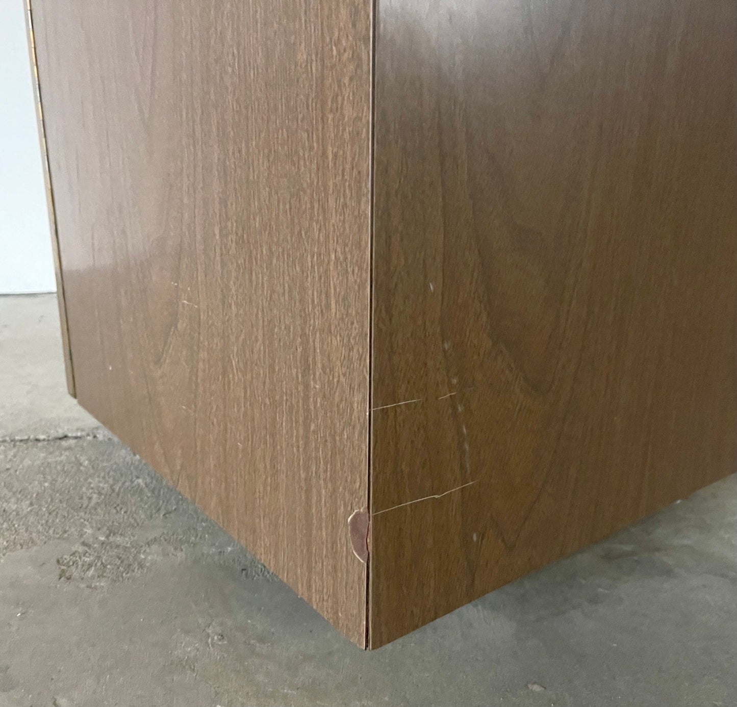 Mid-Century Modern Writing Desk With Drawers