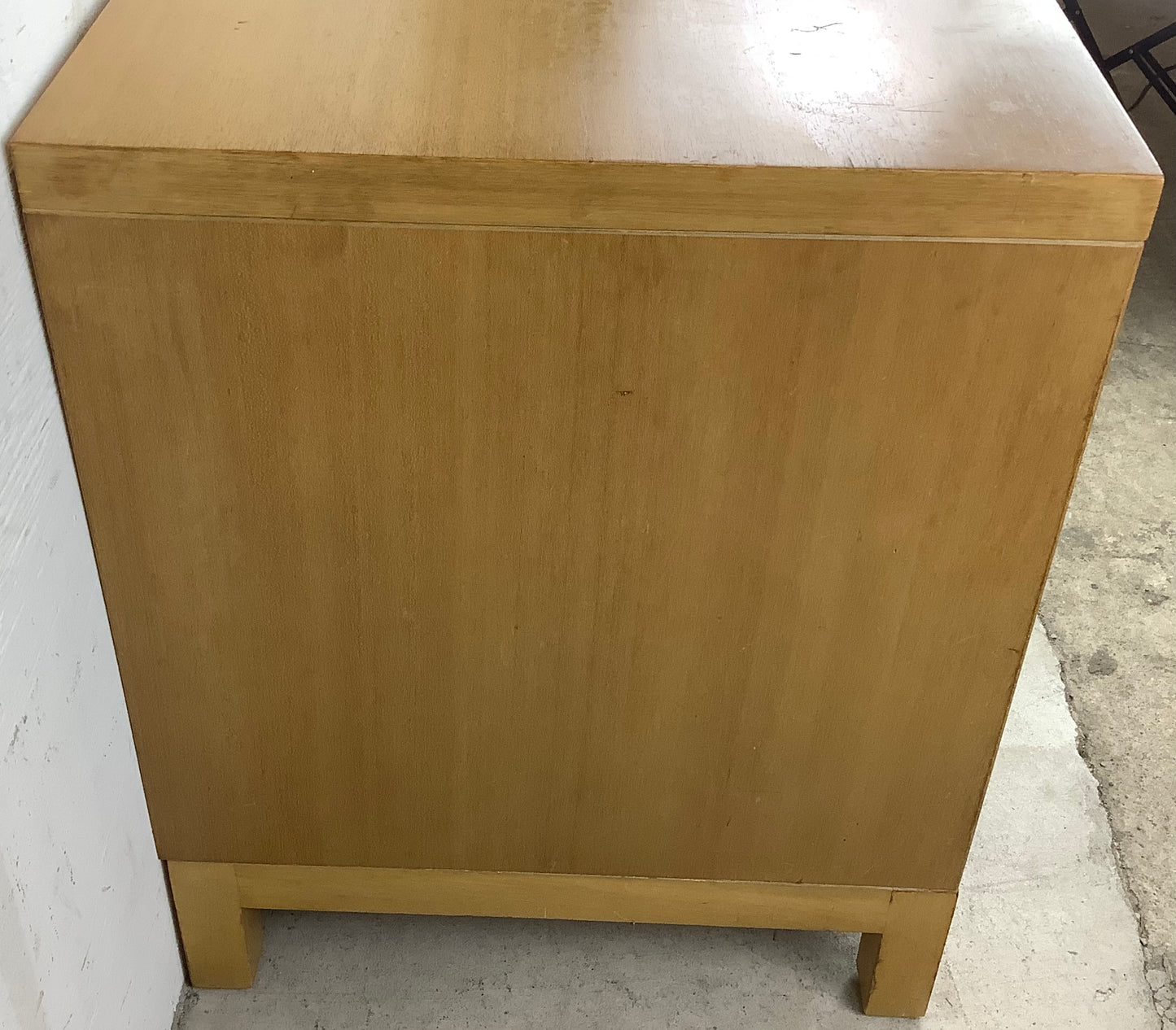 T.H. Robsjohn Gibbing Three Drawer Nightstand by Widdicomb