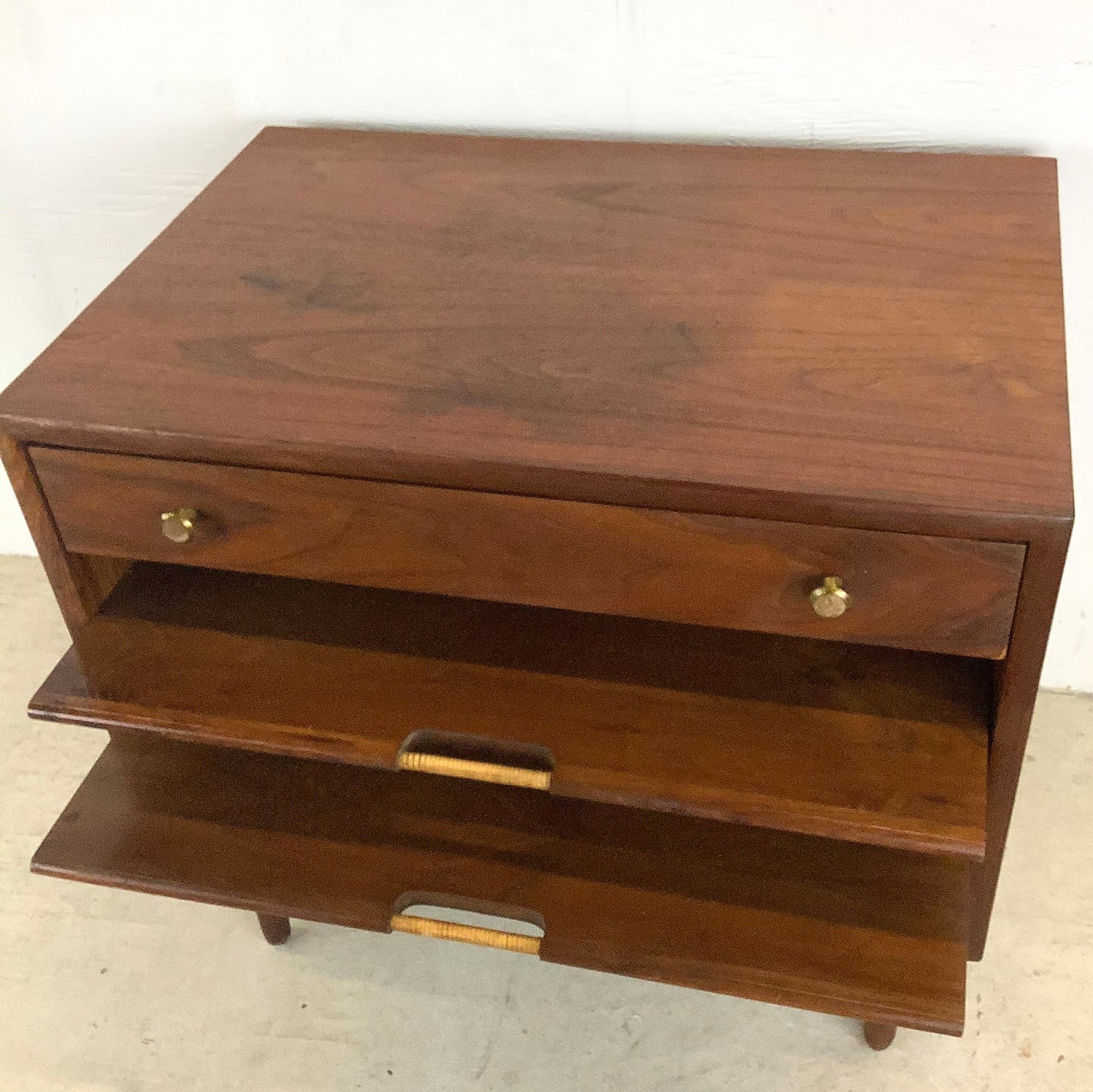 Mid-Century Magazine Table by Kipp Stewart for Drexel