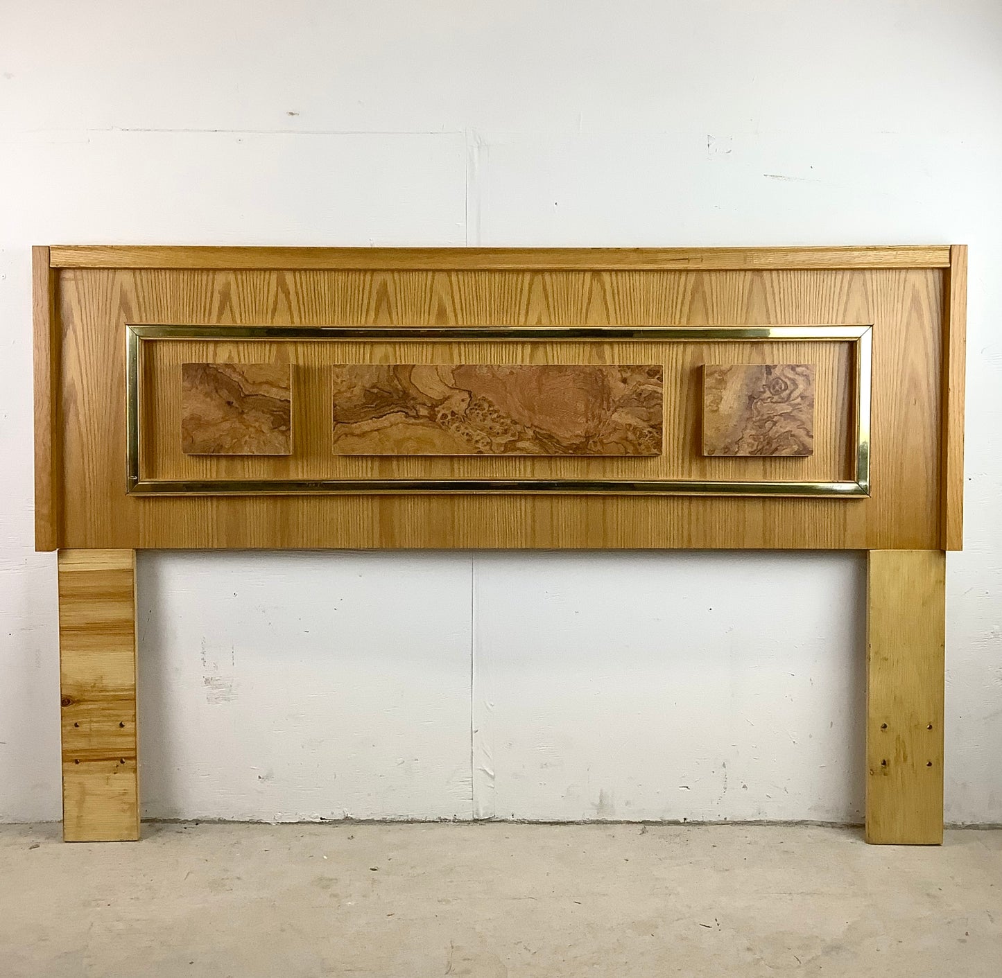 Vintage Modern Headboard- Queen Size