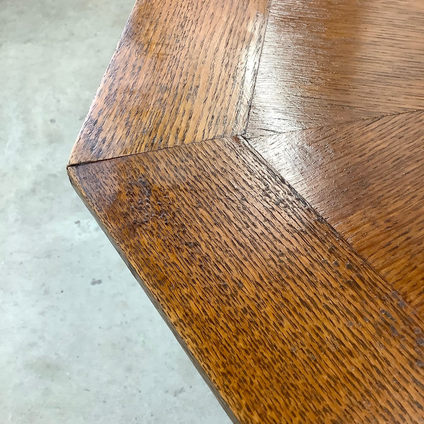Mid-Century Geometric Game or Dining Table- Harvey Probber