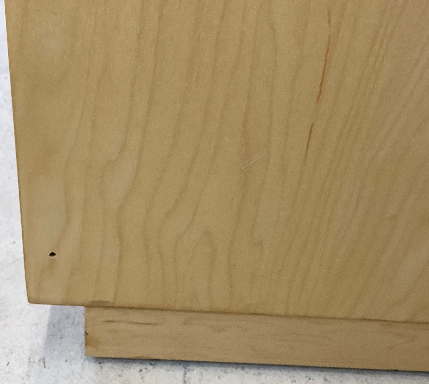 Petite Four Drawer Dresser with Chrome Handles