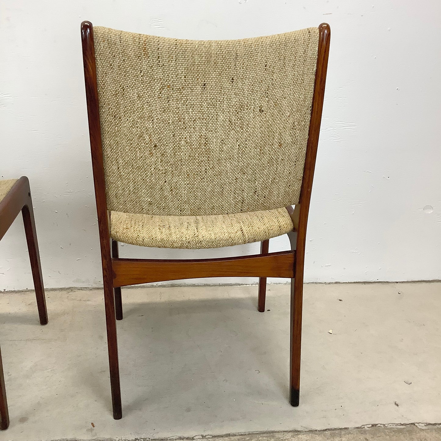 Vintage Modern Rosewood Dining Chairs- Set of Four