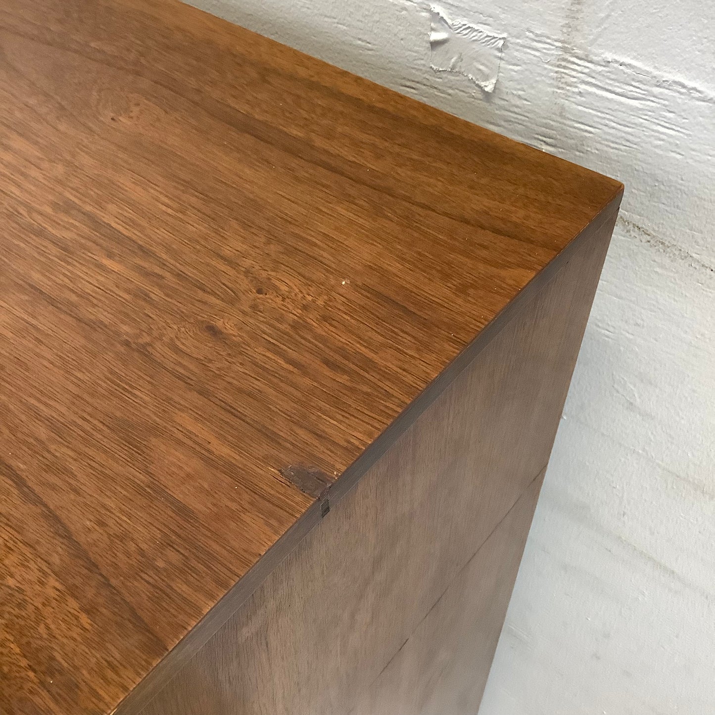 Mid-Century Walnut Highboy Dresser from Bassett