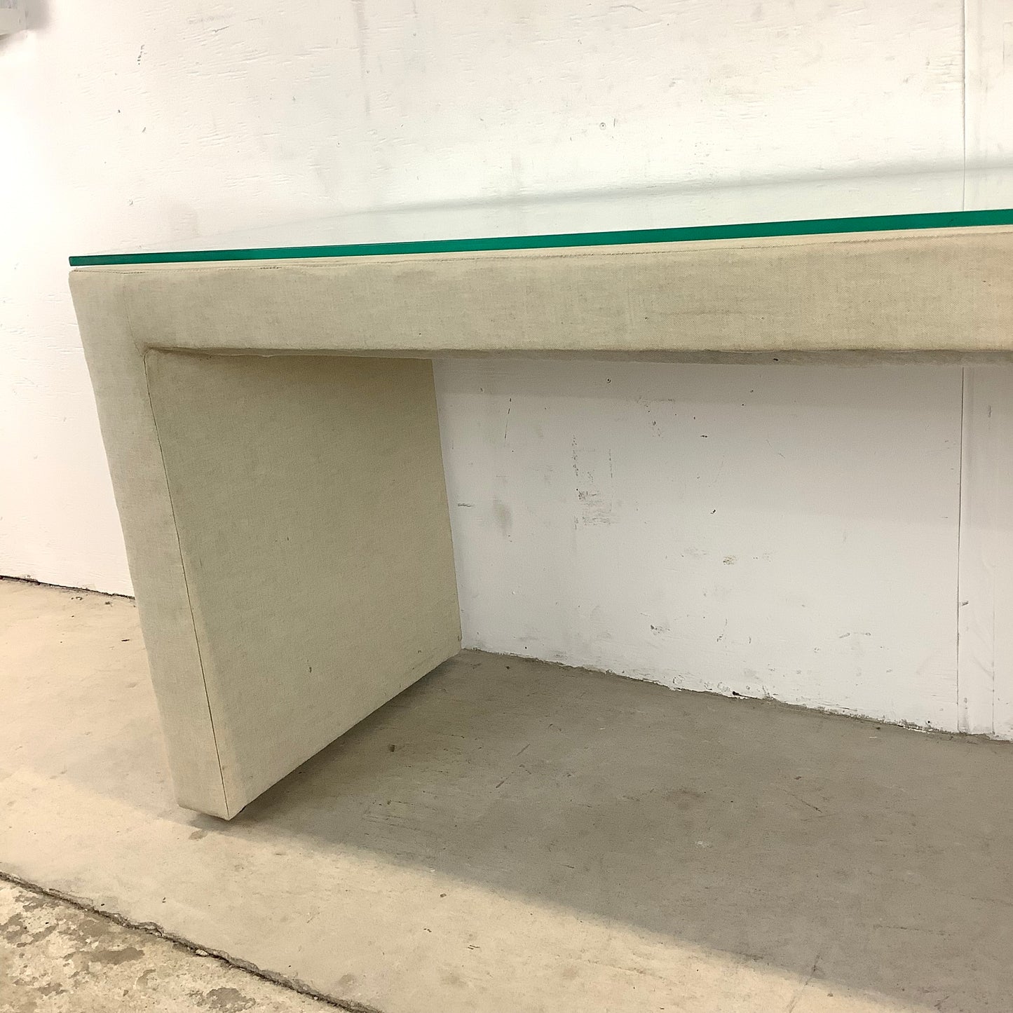 Modern Linen Console Table