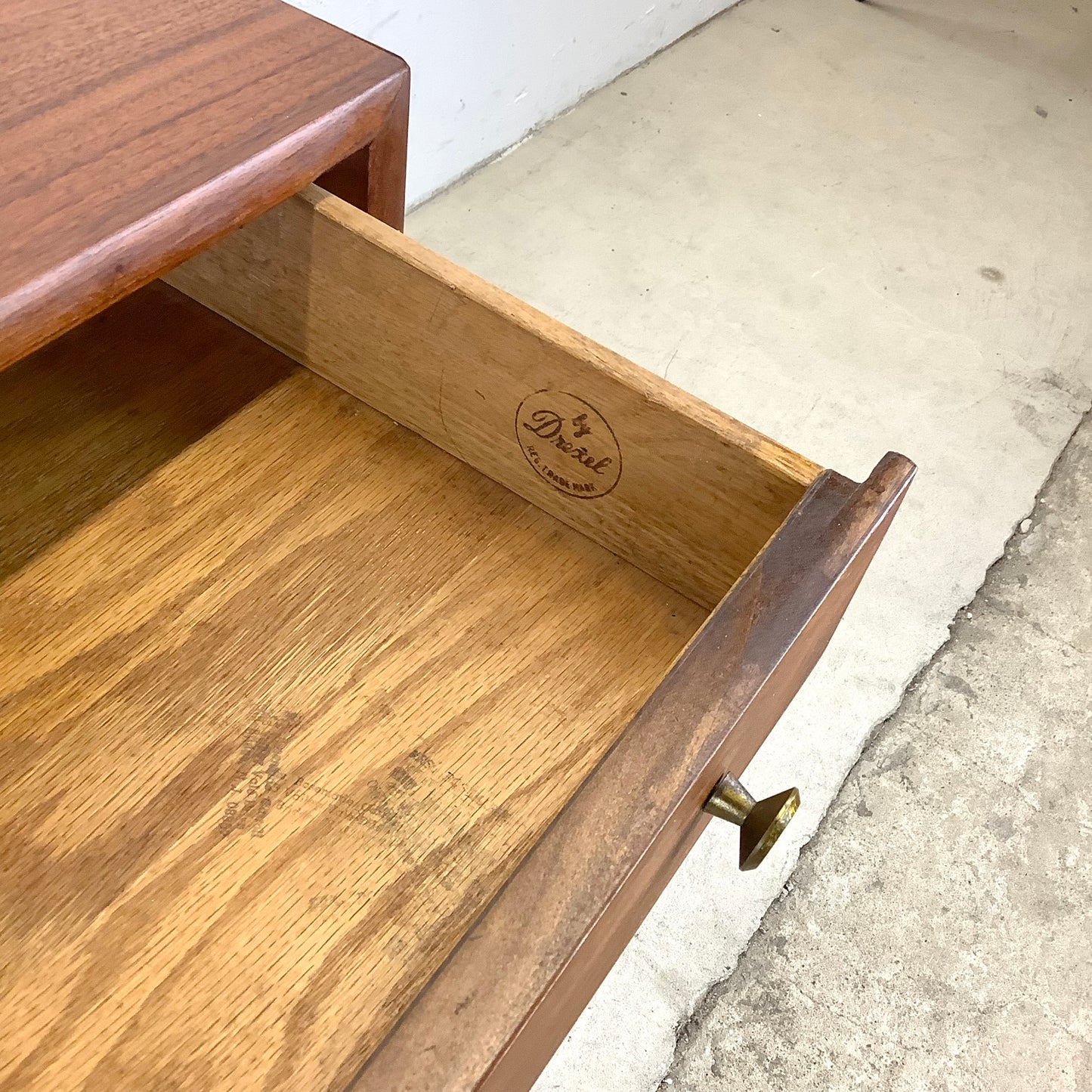 Mid-Century Magazine Table by Kipp Stewart for Drexel