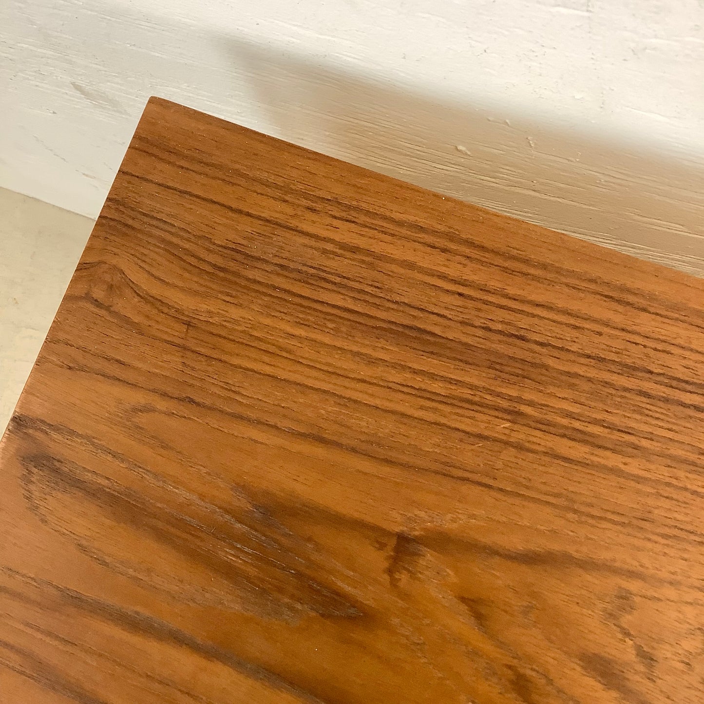 Vintage Modern Scandinavian Design Teak Nightstand- Lyby Mobler