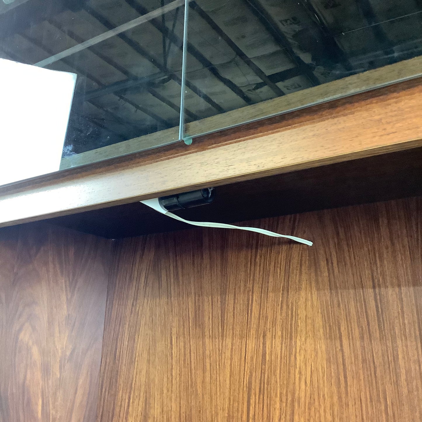 Scandinavian Modern Rosewood Bar Cabinet or Bookshelf