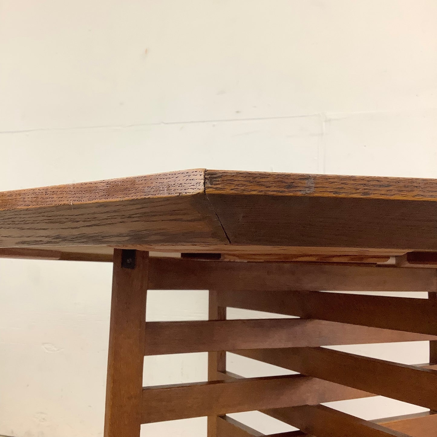 Mid-Century Geometric Game or Dining Table- Harvey Probber