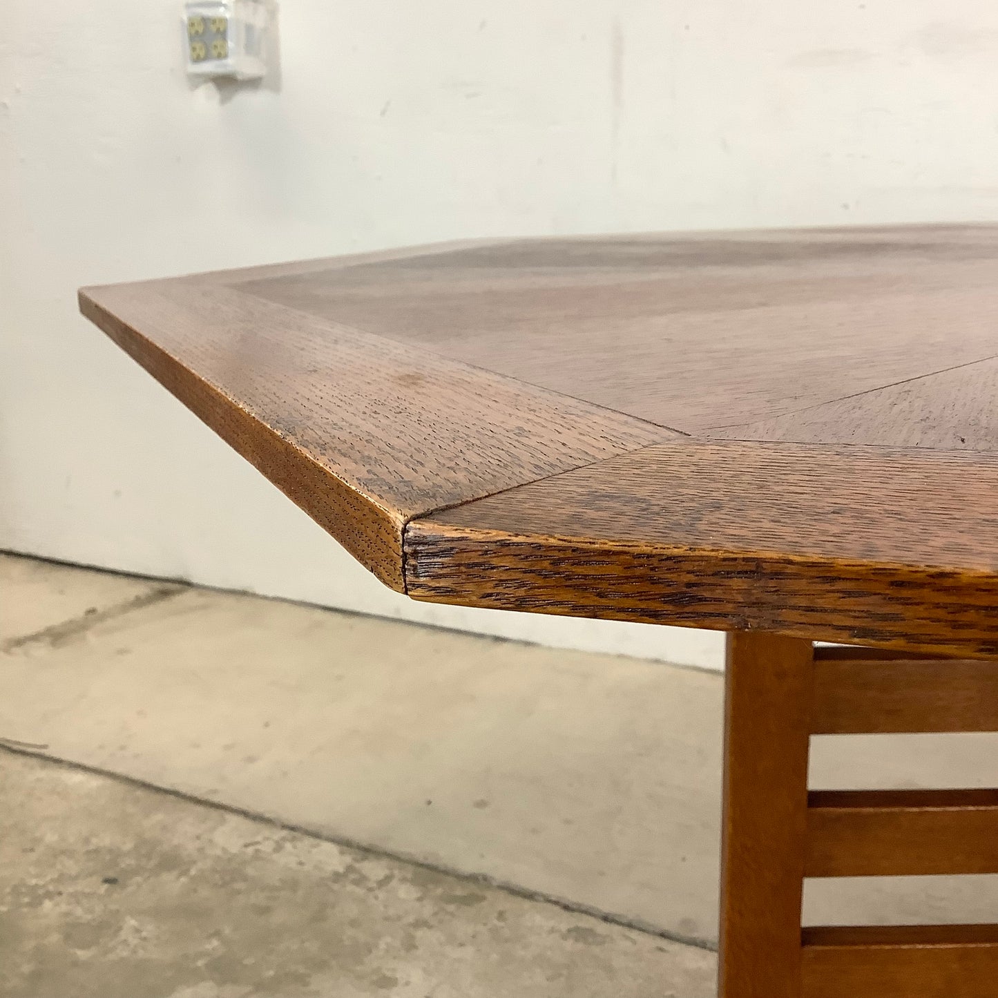 Mid-Century Geometric Game or Dining Table- Harvey Probber