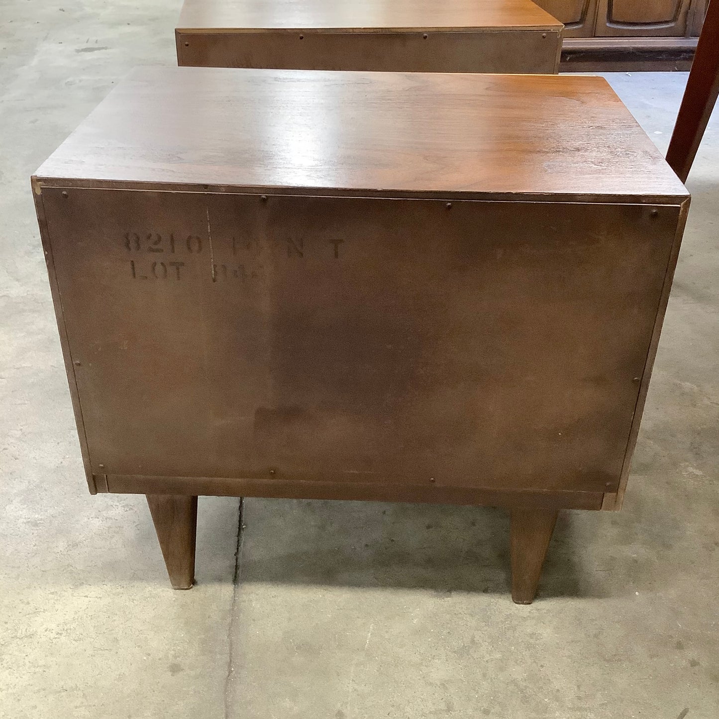 Pair Mid-Century Two Drawer Nightstands by American of Martinsville