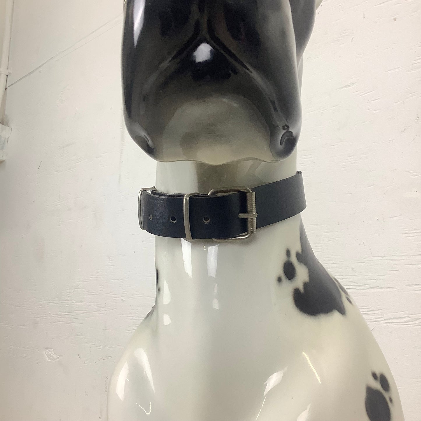 Vintage Hand-Painted Great Dane Dog Ceramic Statue