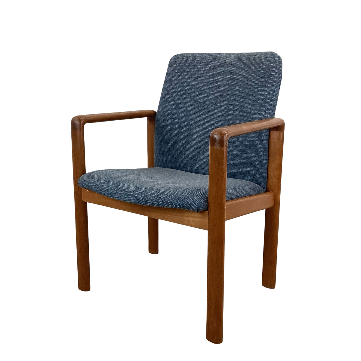 Late 20th Century Scandinavian Modern Teak Armchair