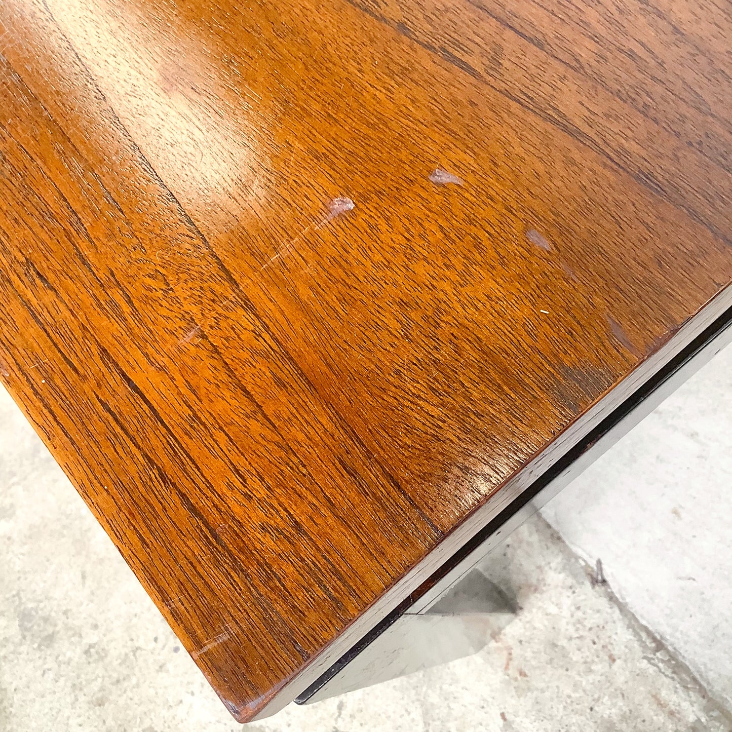 Vintage Mid-Century Modern Walnut Floating Top Coffee Table | Milo Baughman Style