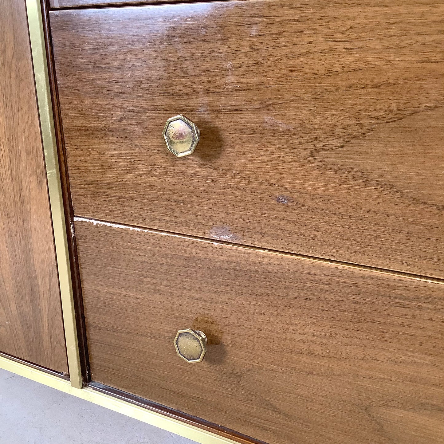 Vintage Six Drawer Paul McCobb Style Bedroom Dresser
