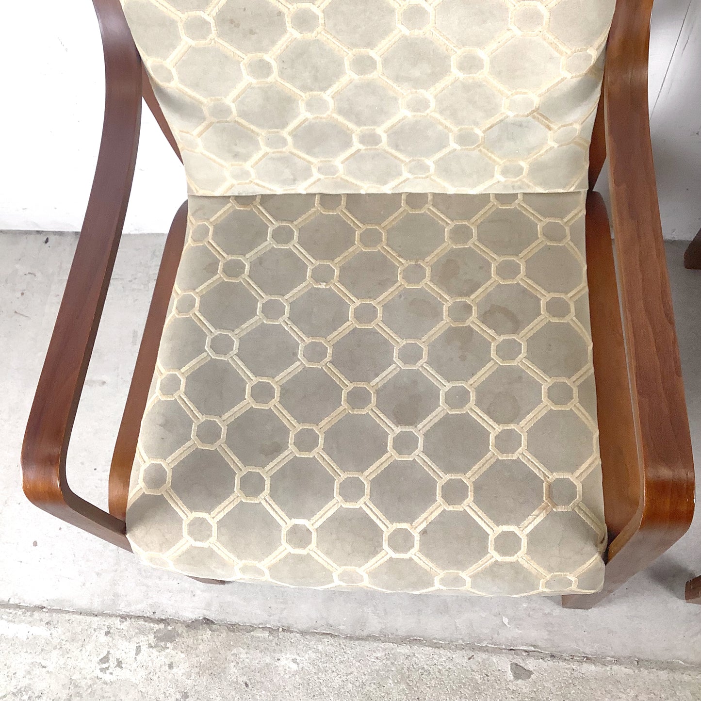 Pair of Vintage Bentwood Lounge Armchairs — Mid-Century Modern, Thonet Style