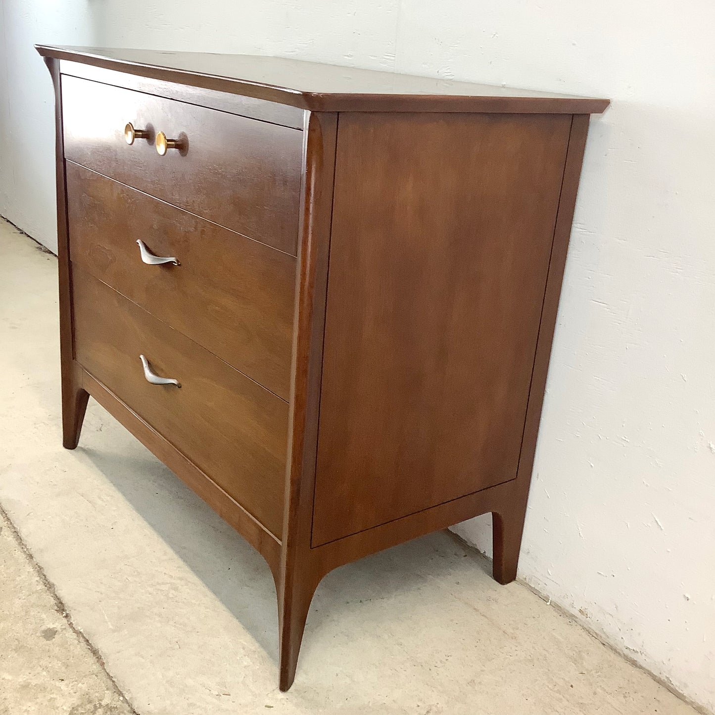 Drexel "Profile" Three Drawer Dresser by John Van Koert
