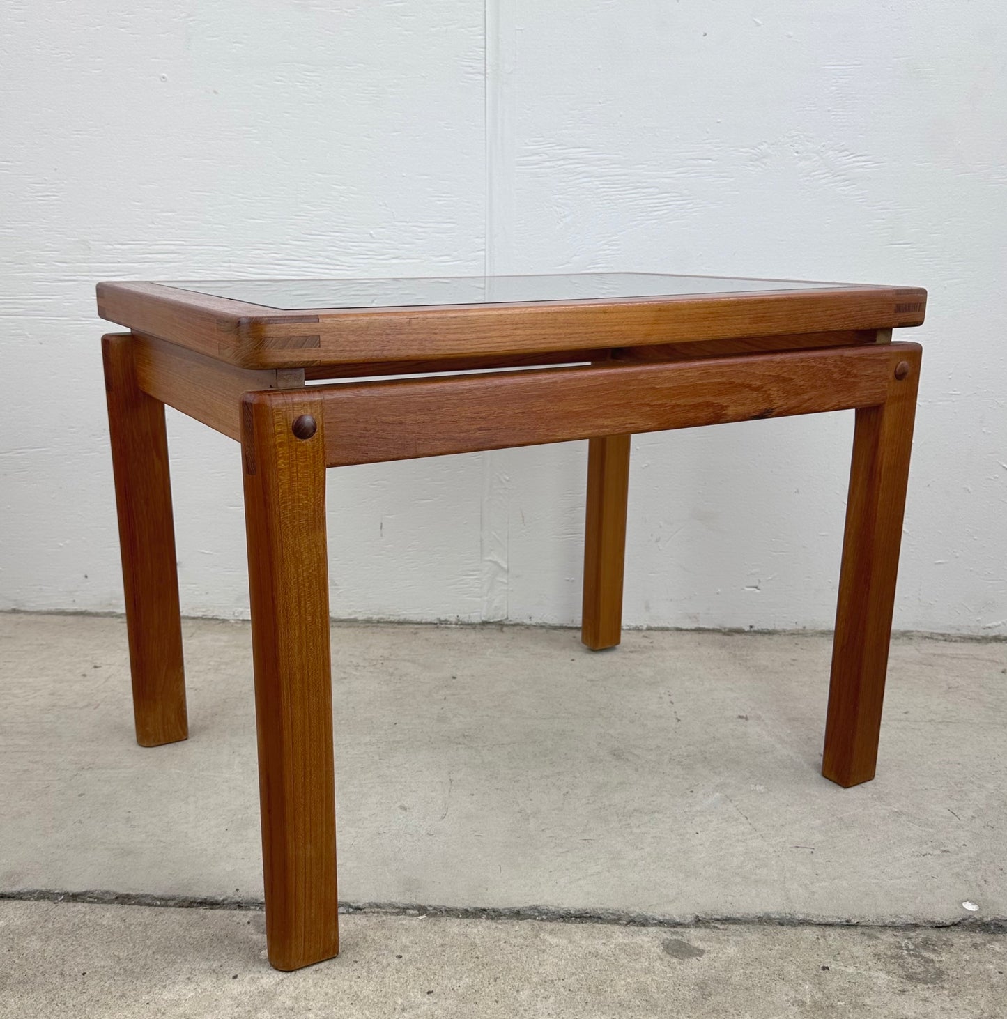 Mid-Century Modern Teak End Table