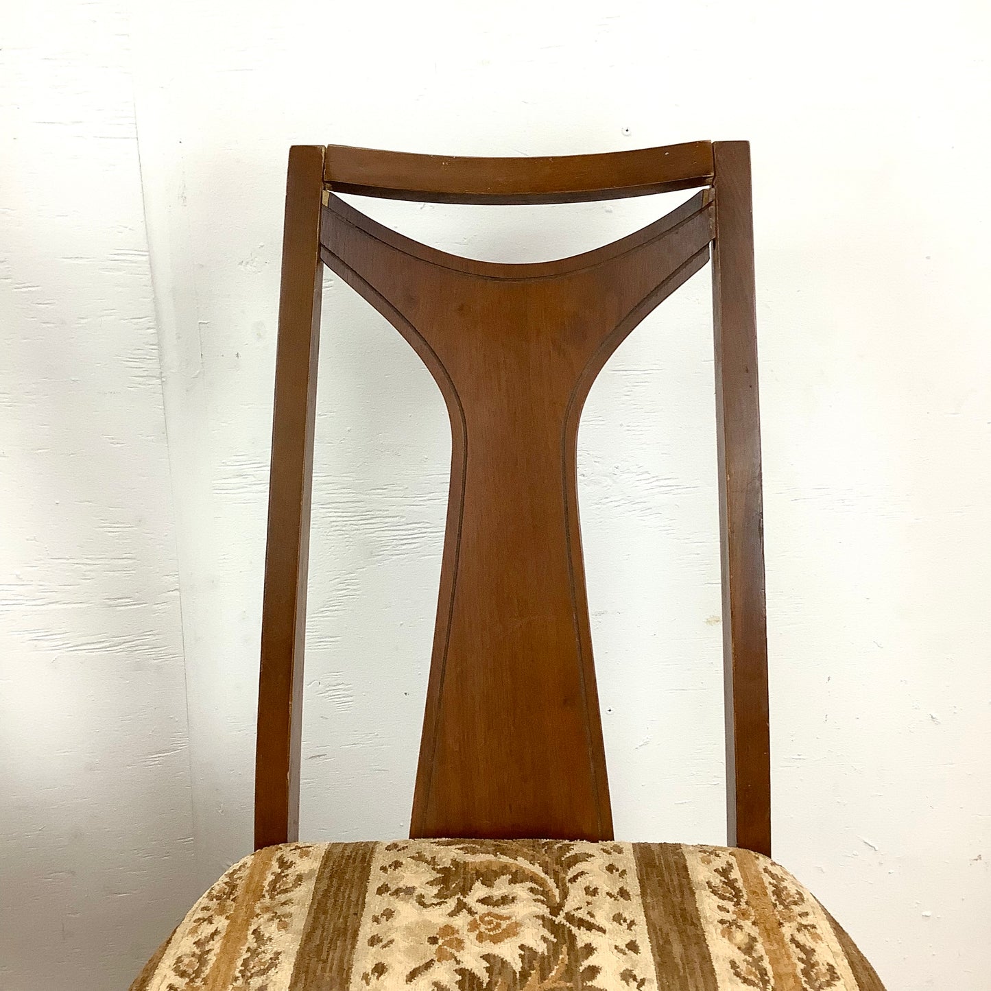 Mid-Century Walnut Dining Room Chairs- A Pair