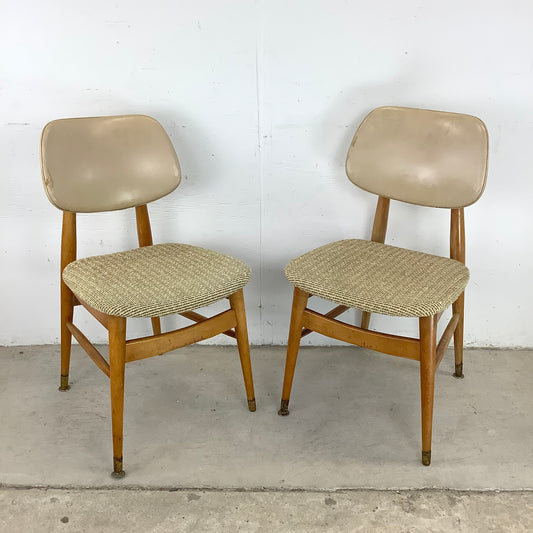 Mid-Century Dining Chairs- a Pair