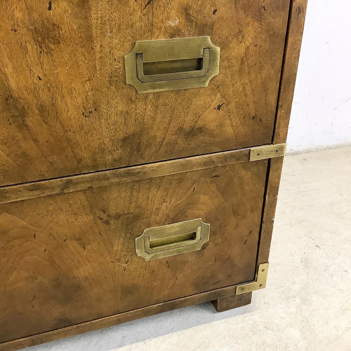 Vintage Baker Furniture Campaign Chest