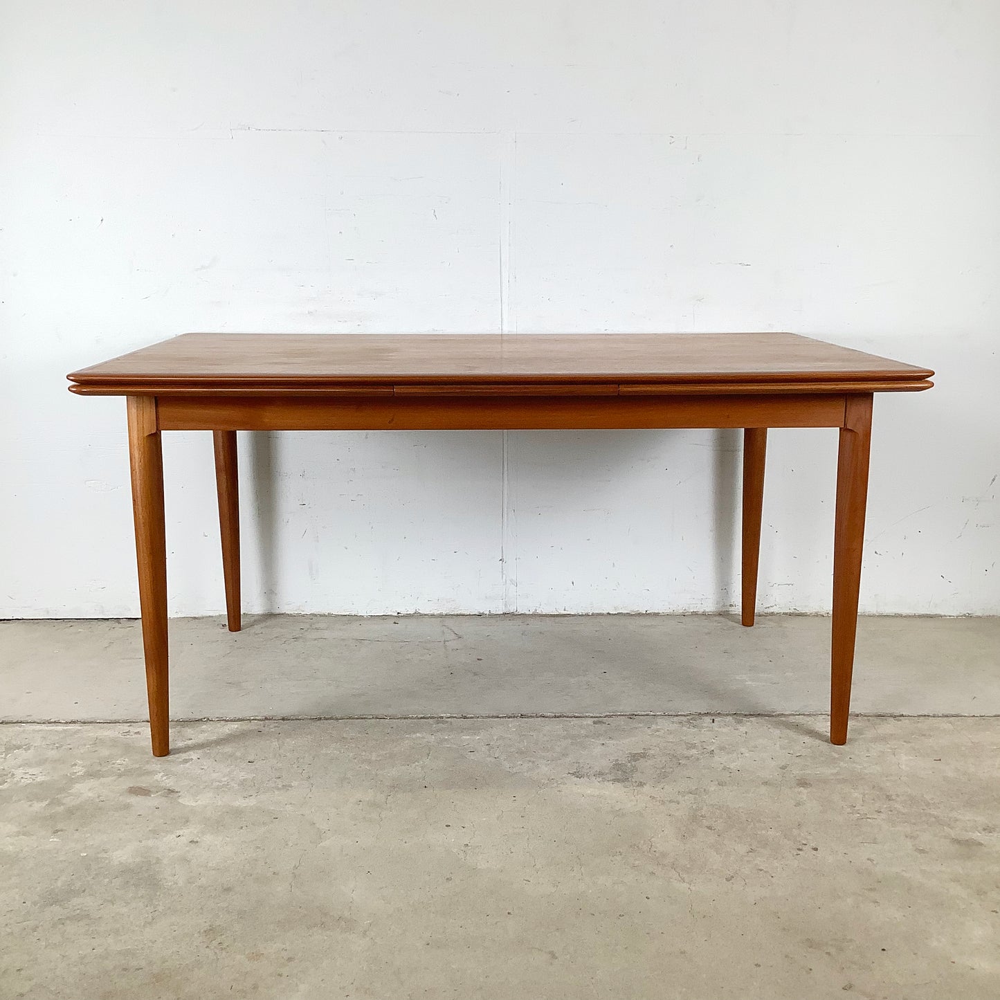 Mid-Century Danish Teak Dining Table with Draw Leaves by Skovmand & Andersen for Moreddi