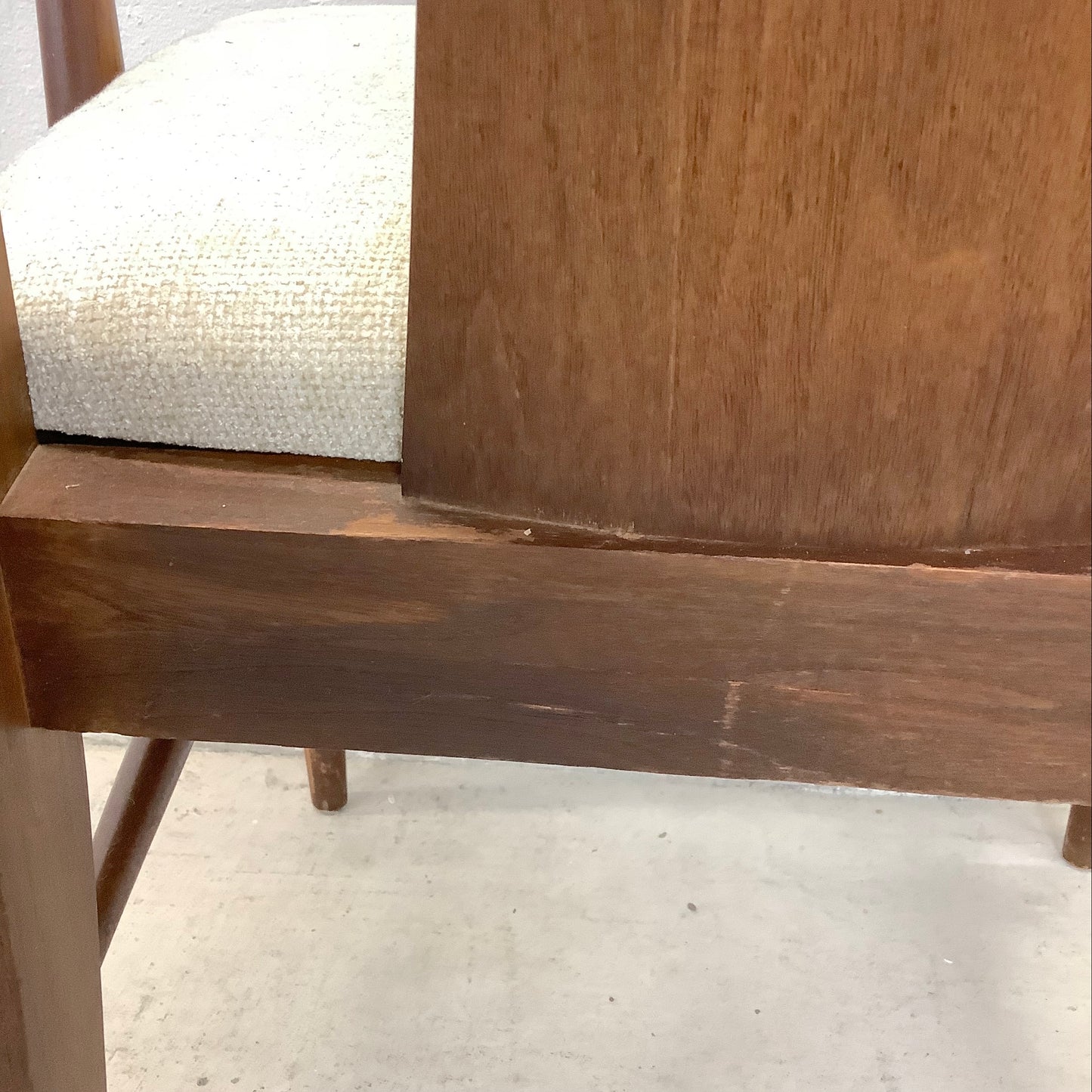 Mid-Century Walnut Dining Chairs- Six