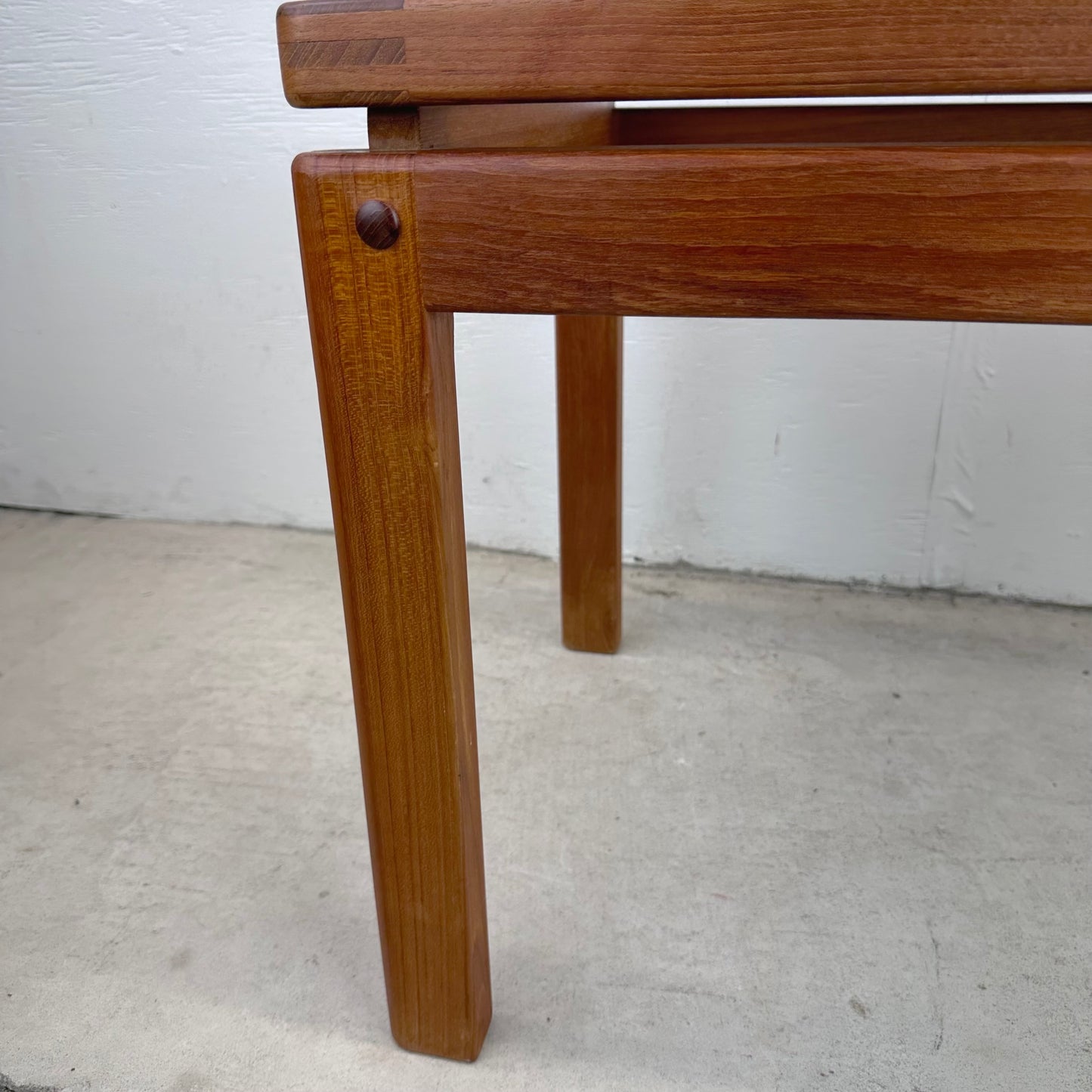 Mid-Century Modern Teak End Table