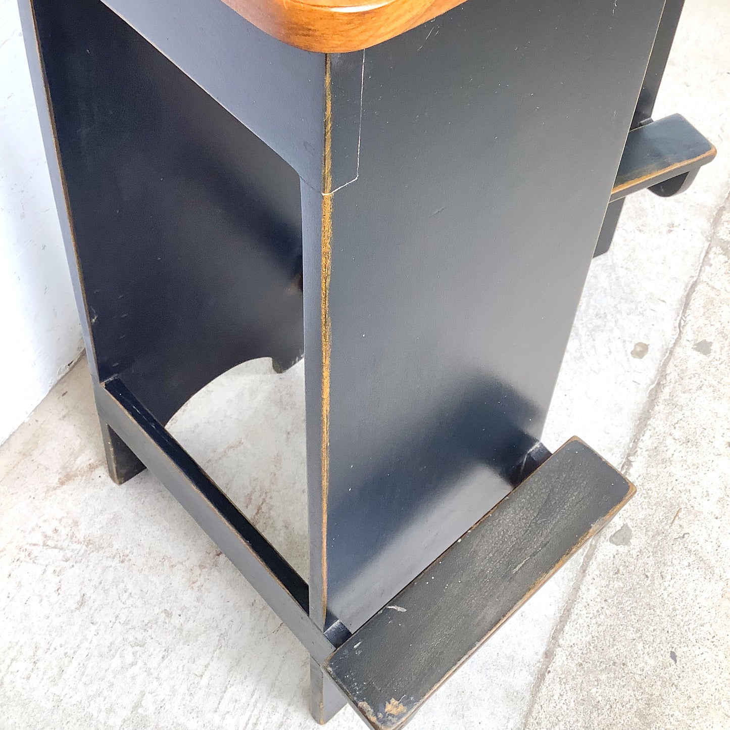 Pair of Contemporary Architectural Shaker Style Step Stools