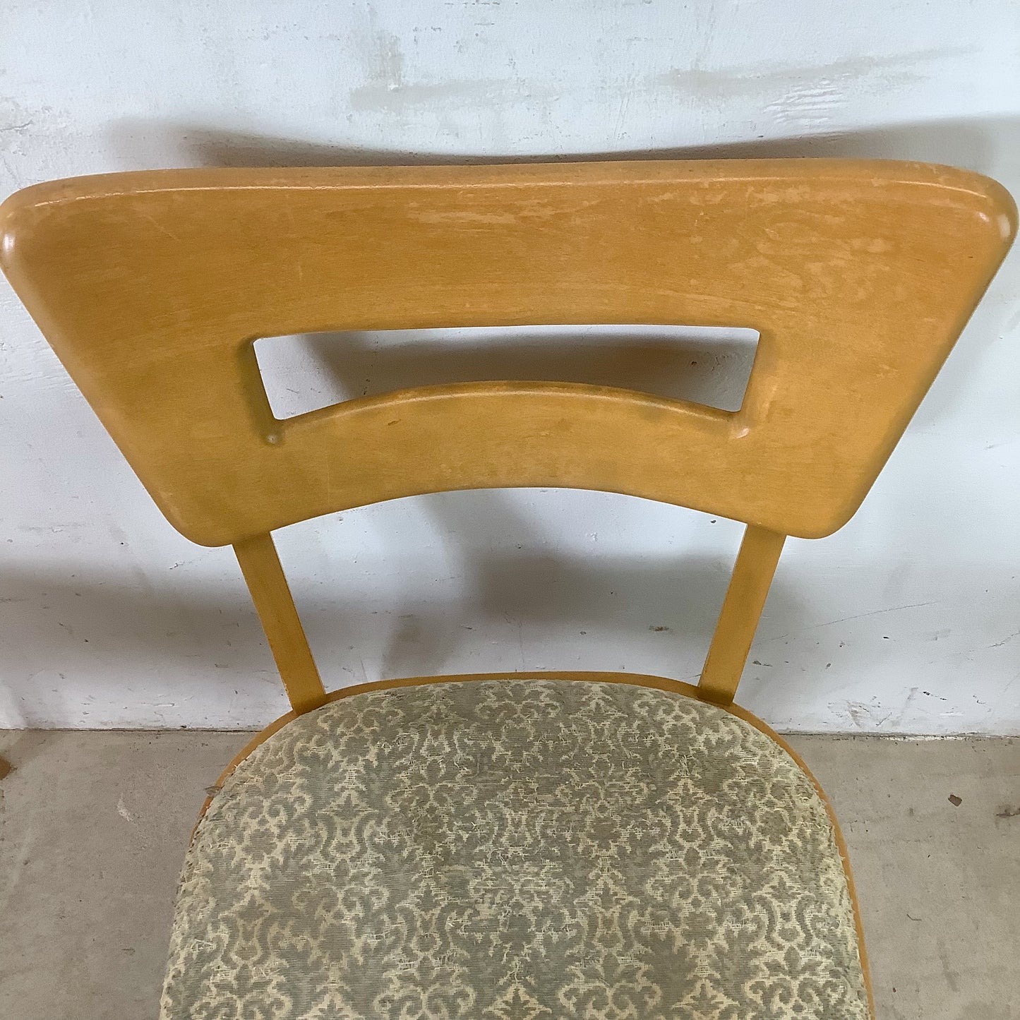 Heywood-Wakefield M 154 "Dog Bone" Dining Chairs — A Set of Six