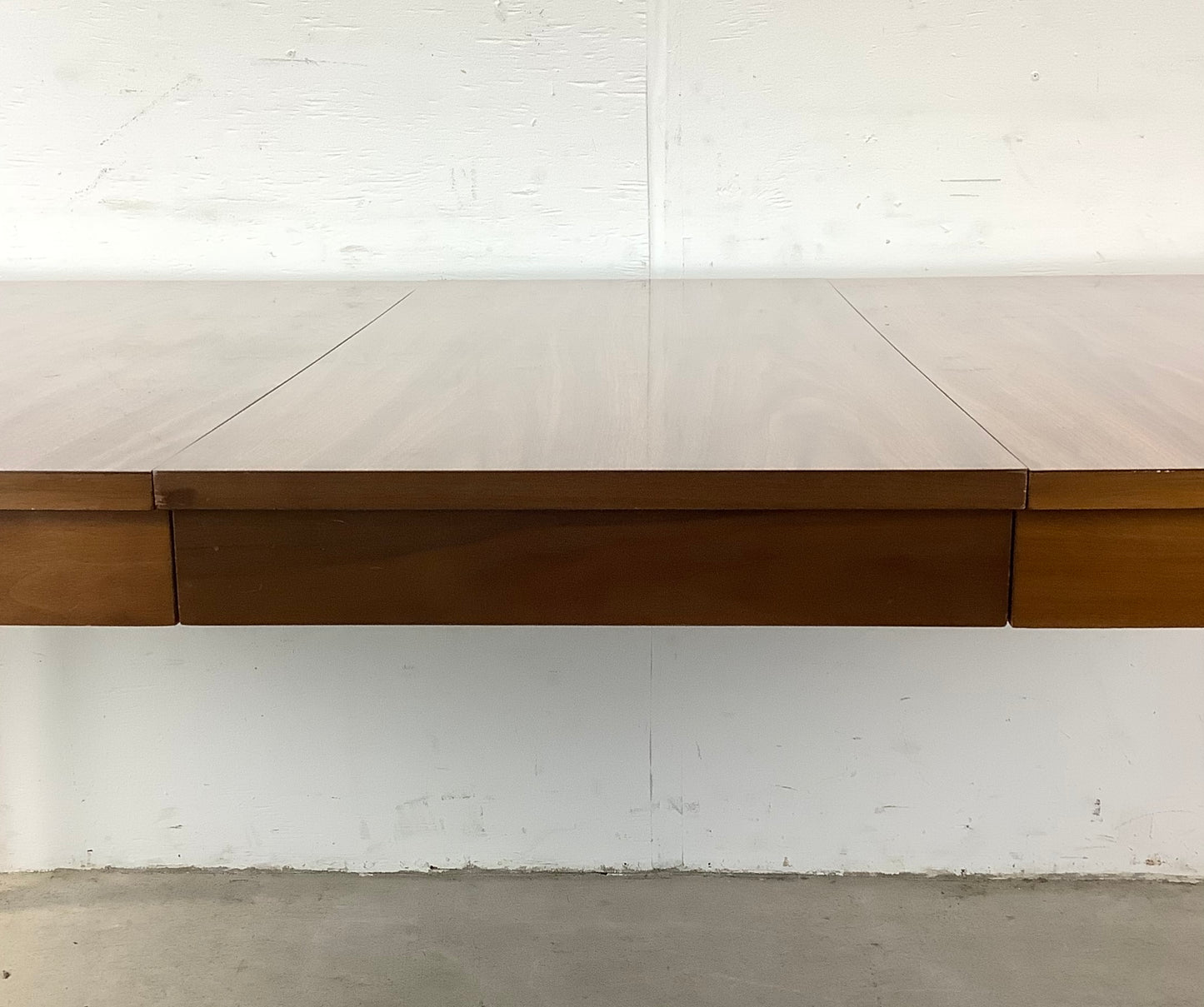 Mid-Century Dining Table with Removable Table Leaf