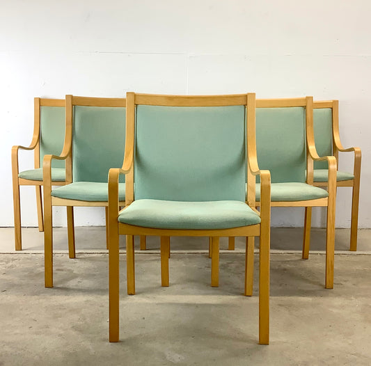 Scandinavian Bentwood Dining Chairs by Vatne Mobler