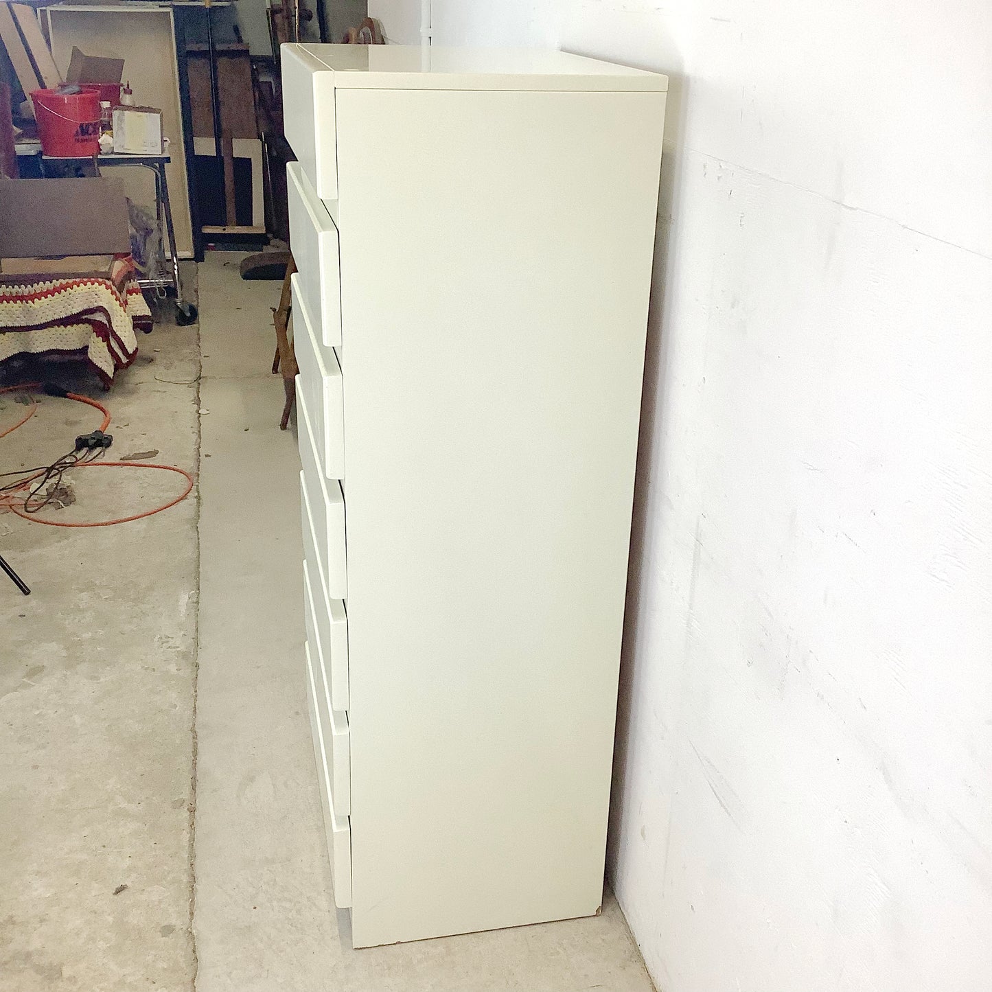 Vintage Modern Lingerie Chest With MIrror