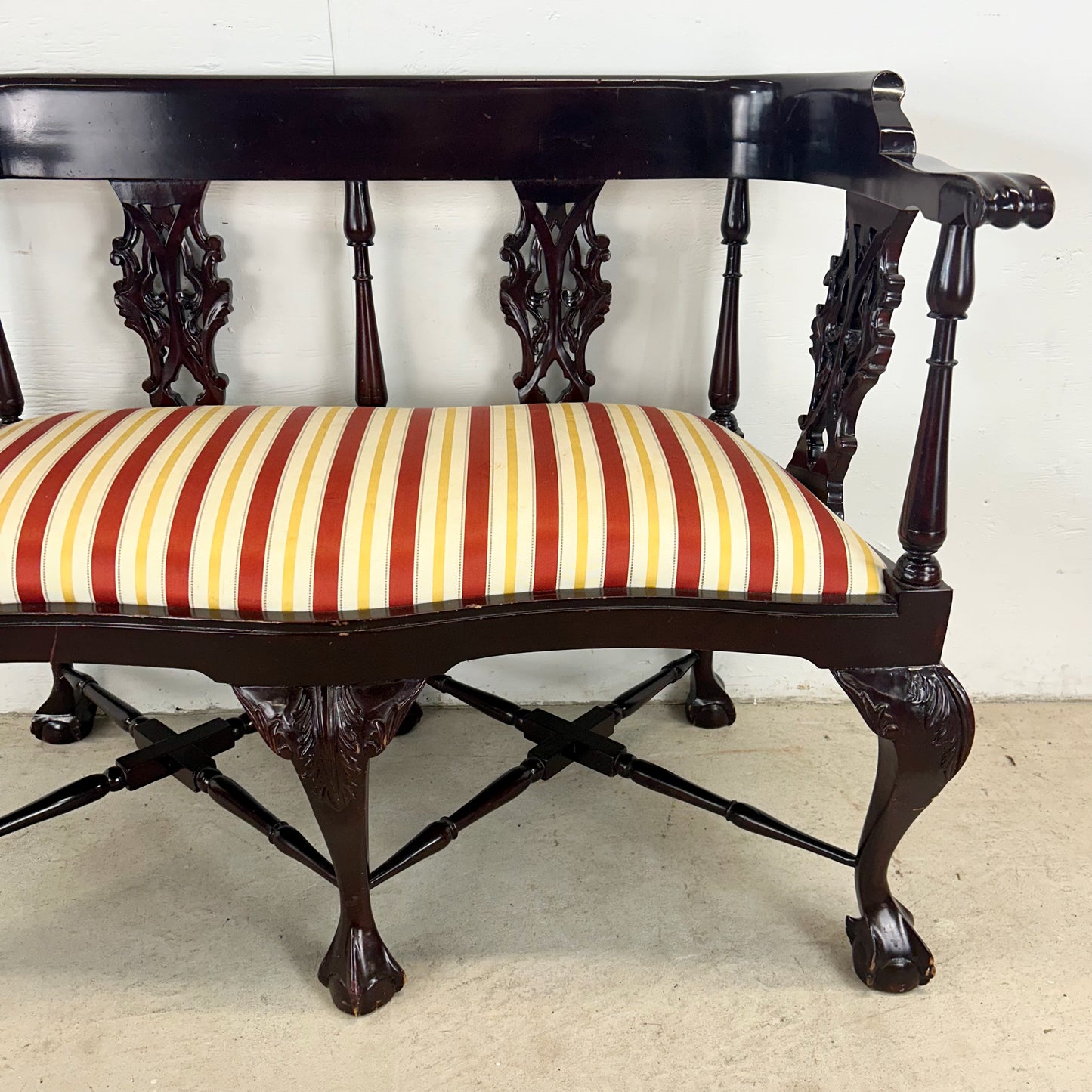 Chippendale Two Seat Settee